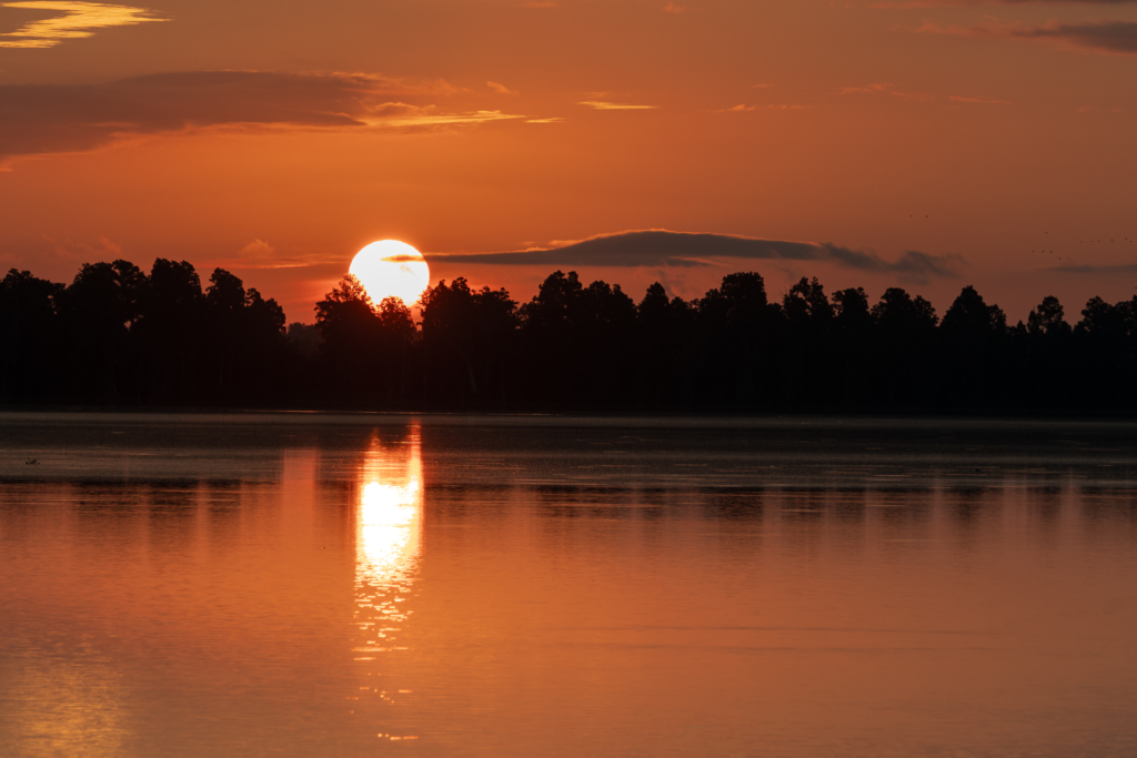 Lake Hancock sunrise