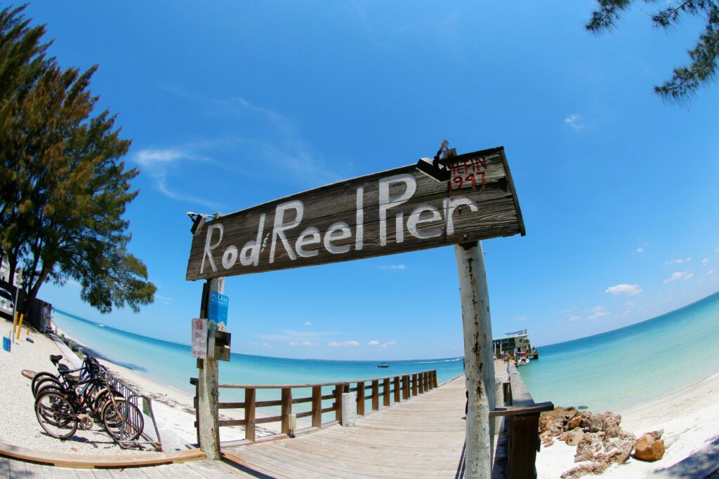 Rod & Reel Pier prior to hurricanes in 2024